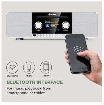 AUNA CONNECT CD MKII ИНТЕРНЕТ-РАДИО CD FM BT MP3 DAB+ SPOTIFY