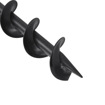 БУРА ДЛЯ ЗЕМЛЯНЫХ ШНЕКОВ БУРОВАЯ СТАНКА fi100мм 800мм ЖЕСТКАЯ АРМИРОВАННАЯ ПРОЧНАЯ