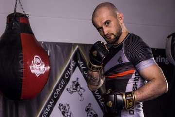 ПЕРЧАТКИ ДЛЯ ГРЕППЛИНГА ММА, ПЛОСКАЯ СУМКА, ЗОЛОТО DBX BUSHIDO - E1V8 - L