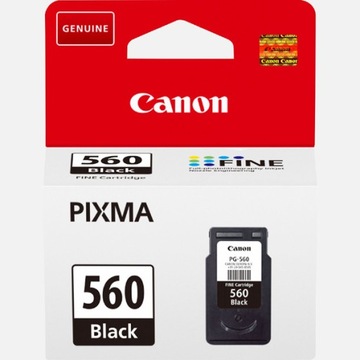 ОРИГИНАЛЬНЫЕ ЧЕРНИЛА CANON PG-560 ЧЕРНЫЕ PG560 НОВЫЕ