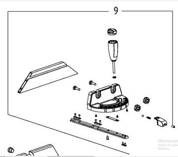 Угловой упор Metabo TS 254 M № 10254000
