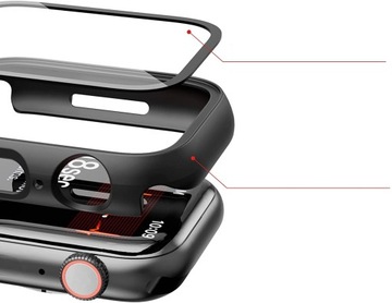 КОРПУС + СТЕКЛО 2В1 ДЛЯ APPLE WATCH 2/3/4/5/6/SE