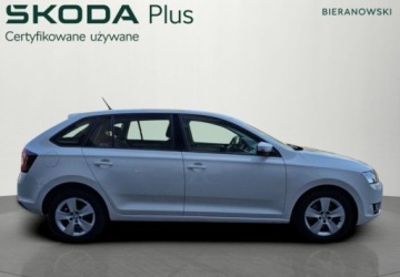 Skoda Rapid II Liftback Facelifting 1.6 TDI CR 115KM 2017 Skoda RAPID Salon PL - Serwis ASO - Klimatyzacja - Czujniki - Felgi 15-stki