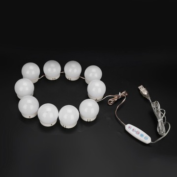 LAMPKI DO LUSTRA TOALETKI LED ZESTAW MAKIJAŻ10ST