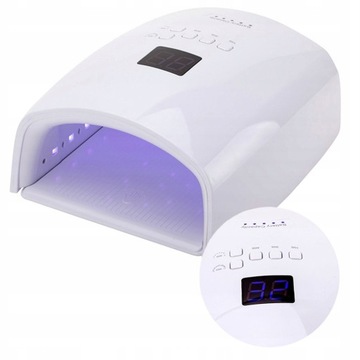 LAMPA DO PAZNOKCI UV LED 48W DO HYBRYD ŻELI MOBILNA AKUMULATOR