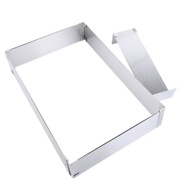 5cm RANT BLACHA FORMA REGULOWANA OPASKA DO PIECZENIA CIASTA BISZKOPTU