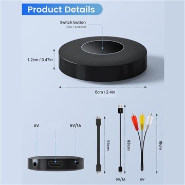 ДВУХРЕЖИМНЫЙ БЕСПРОВОДНОЙ AV-РЕСИВЕР HDMI