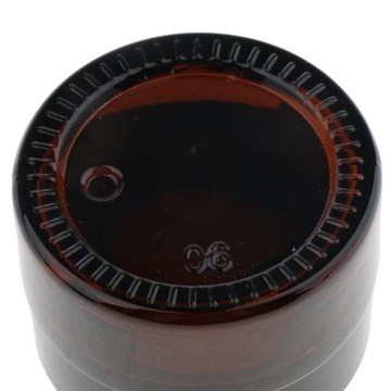 Множество 18 стеклянных баночек для макияжа с гелевым кремом для лица и бальзамом для губ.