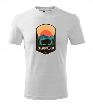 Koszulka T-shirt YELLOWSTONE NATIONAL PARK