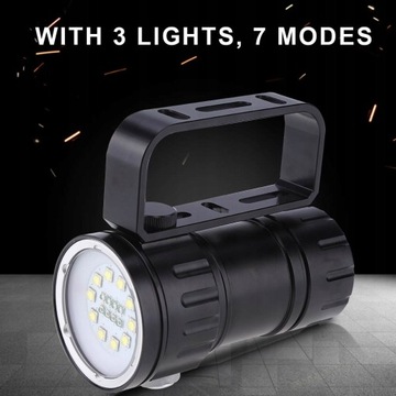 DIVELIGHT 12000LM LED IPX8