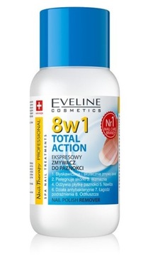 EVELINE TOTAL ACTION 8W1 Ekspresowy zmywacz 150ml