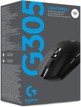 Myszka bezprzewodowa Logitech G305 sensor optyczny