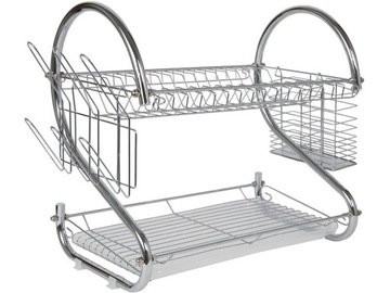 КАПЕЛЬНИЦА, ПОДДОН ДЛЯ СУШКИ ПОСУДЫ, ДВУХУРОВНЕВОЙ ПОДДОН