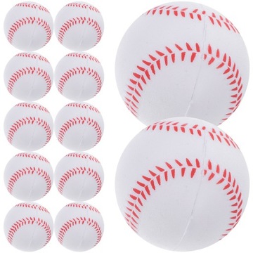 12 шт. БЕЙСБОЛЬНЫЕ МЯЧИ ДЛЯ ТРЕНИРОВОК МАЛЕНЬКИЕ ГИБКИЕ БЕЙСБОЛЬНЫЕ МЯЧИ ДЛЯ ЮНЫХ ВЗРОСЛЫХ ИГРОВЫЕ