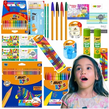 BIC WYPRAWKA SZKOLNA ZERÓWKI PRZEDSZKOLA + GRATIS