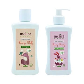 MELICA ORGANIC szampon dla dzieci + pianka do kąp