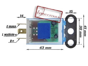 СВЕТОДИОДНЫЙ ПРЕРЫВАТЕЛЬ СИГНАЛА ПОВОРОТА 3-КОНТАКТНЫЙ
