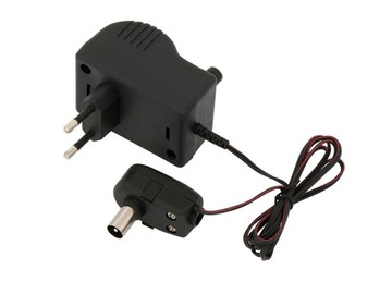 ZASILACZ ANTENOWY WZMACNIACZ DVB-T2 REGULOWANY 12V DIODA LED