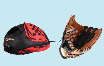 1pcs Baseball children adolescent adult baseball batting catching glove in