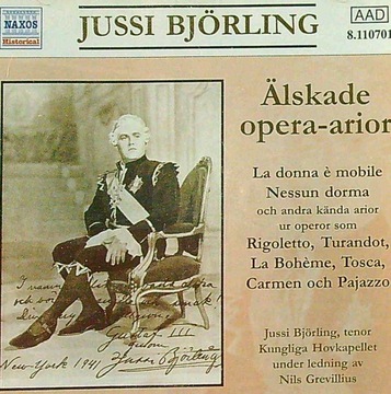 Jussi Bjorling – Alskade Opera-arior