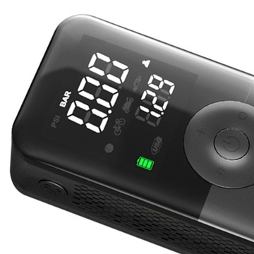 Мини-компрессор для шин с аккумулятором для