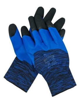RĘKAWICE ROBOCZE OCHRONNE BLUE FIX ROZ.9 M 1.sztuka