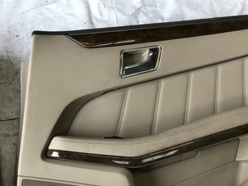 MERCEDES W212 09-16 ОБИВКА ЗАДНЕЙ ДВЕРИ, ЕС