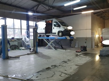 Подпороговый ножничный подъемник Rav 650.2.55ISI
