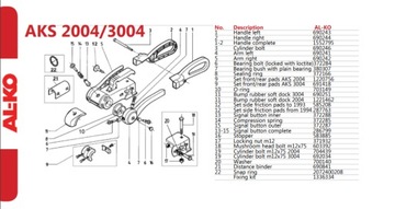 AL-KO AKS 3004 Крышка сцепного устройства ALKO