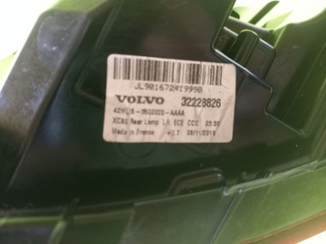 SVĚTLO LEVÝ ZADNÍ LT VOLVO XC90 II 15R