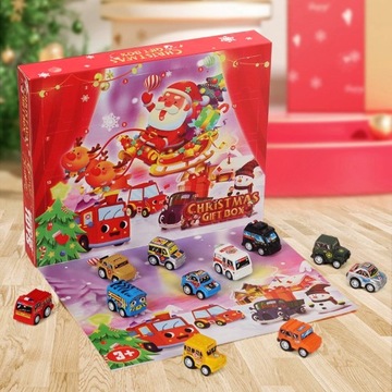 АДВЕНТ-КАЛЕНДАРЬ С ИГРУШКОЙ ДЛЯ ДЕВОЧКИ-УКРАШЕНИЯ ДЛЯ ВОЛОС