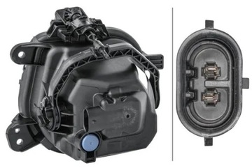 2X SVĚTLA MLHOVKOVÉ HALOGEN HELLA L+P DO BMW X5 F15 F85 X6 F16 F86