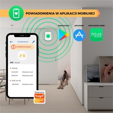 PIR датчик движения ZigBee NOUS E2 TUYA