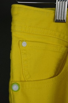 Spodnie Adidas Neo Label żółte W29L32