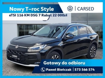 Volkswagen T-Roc II 1.5 eTSI 116KM 2026 Volkswagen T-Roc Style 1.5 eTSI DSG 7 / Kamera/el.