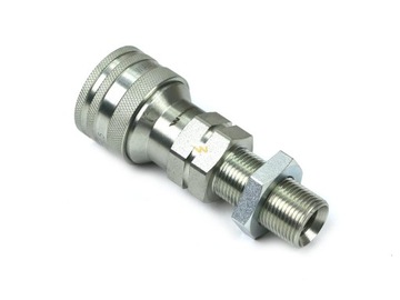 Szybkozłącze hydr gniazdo z elim ciś long M22x1.5