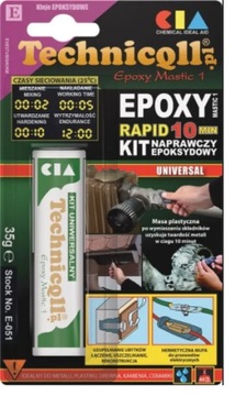KIT UNIWERSALNY EPOKSYDOWY DO SZYBKICH NAPRAW 35g