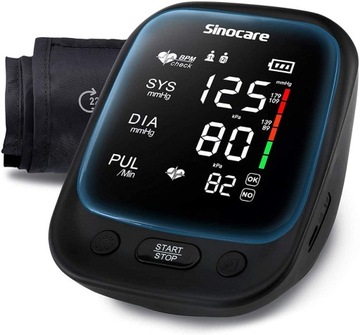 CIŚNIENIOMERZ NARAMIENNY ELEKTRONICZNY Sinocare CZARNY
