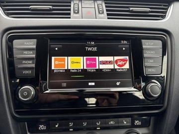 Skoda Octavia III Kombi Facelifting 1.4 TSI 150KM 2017 Skoda Octavia Climatronic tempomat podgrzewane fotele 1.4 Benzyna 150KM, zdjęcie 23