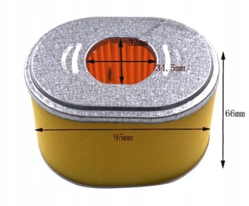 ВОЗДУШНЫЙ ФИЛЬТР ДЛЯ HONDA GX120 GX140 GX160 GX200