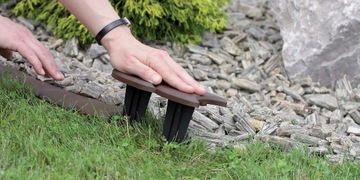 Палисад Obrzeże Ogrodowe 3,8 м IPAK2 Коричневый