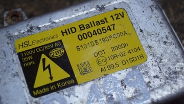 MĚNIČ MODUL XENON HYUNDAI KIA 00040547