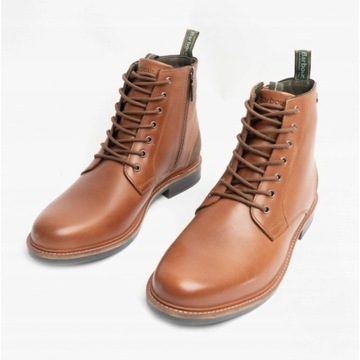Botki BARBOUR SEAHAM Derby Boots Mahogany r.46