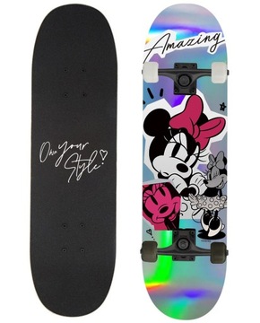 DESKOROLKA DESKA KLASYCZNA MINNIE AMAZING HOLO