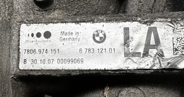 678312101 ŘÍZENÍ 120 D 2009 BMW 1 (E81)