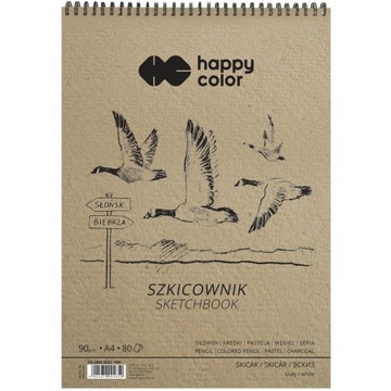 Blok szkicownik A4 Happy Color
