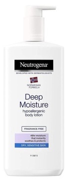 Neutrogena Balsam Do Ciała Deep Moisture Hypoalergiczny 400ml 8531