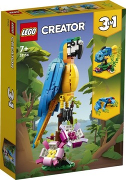 LEGO CREATOR Экзотический попугай 3 в 1 31136