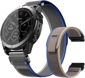 PASEK OPASKA QUICKFIT EASYFIT DO GARMIN FENIX 5 6 7 PRO SOLAR 22MM| KOLORY!