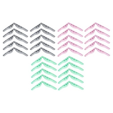 Dovewill 50pcs Silicone Nose Bridge Pads Prevent